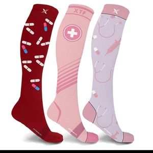 Nurse on duty compression socks